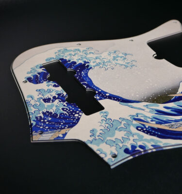 Vintage Style-The Great Wave Off Kanagawa For Jazz Bass Style